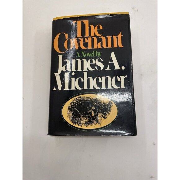 The Covenant by James Michener – G+ Historical Fiction Hardcover DJ - Picture 1 of 8